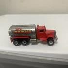 VINTAGE Rare Hot Wheels 1979 Peterbilt Fuel Truck  Both Hoses Railroad Tanker