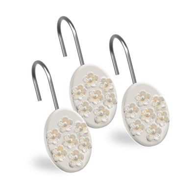 Shower Hooks Bloomfield, Beige