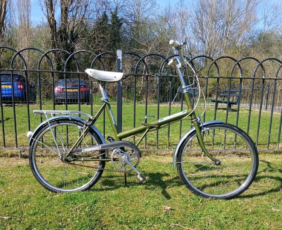 Mountain Bike Kent Stowaway Folding Bike Foldable Bicycle Raleigh