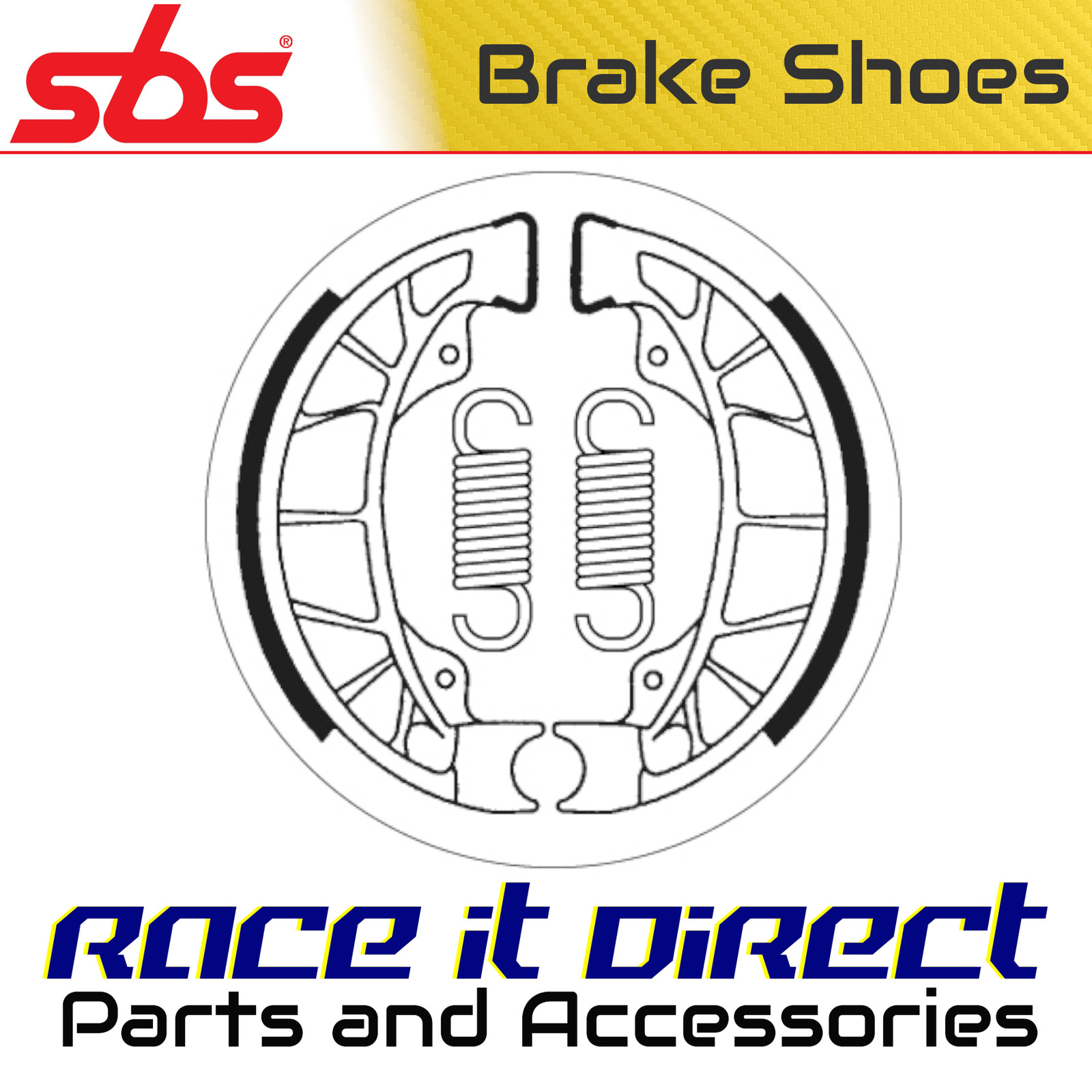 Brake Shoes for PIAGGIO SKIPPER 125 1994-1997 Rear SBS