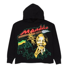 Barriers Nelson Mandela Logo Hooded Sweatshirt Black Multi
