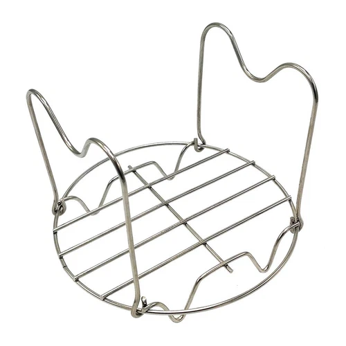 Instant Pot Duo Mini/Lux Mini/Ultra Steamer Rack Trivet with Handles for 3/5 ...