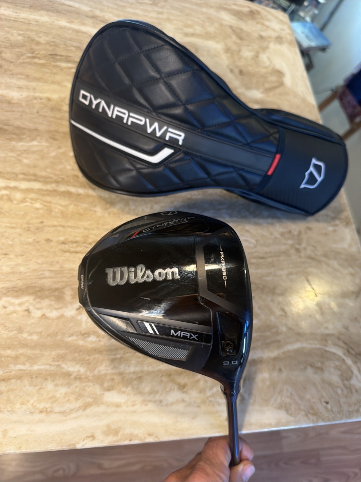 Wilson Staff DYNAPWR Max Driver 9* Stiff LINQ M40X 5F4 shaft
