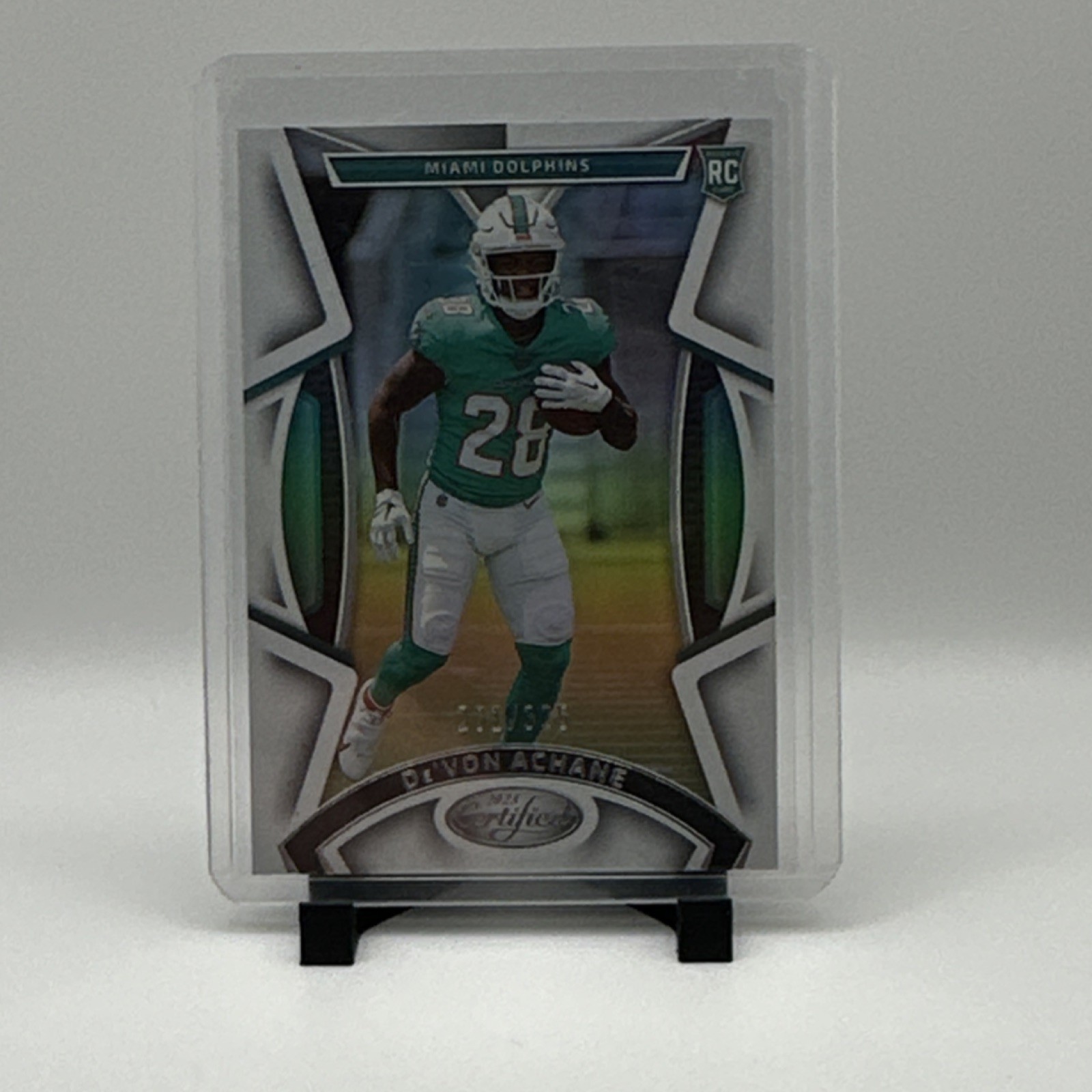 2023 Panini Certified - De'Von Achane #160 Rookie Miami Dolphins /325