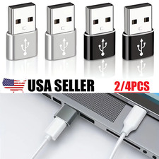 4Pcs USB C 3.1 Type C Female to USB 3.0 Type A Male Port Converter Adapter USA