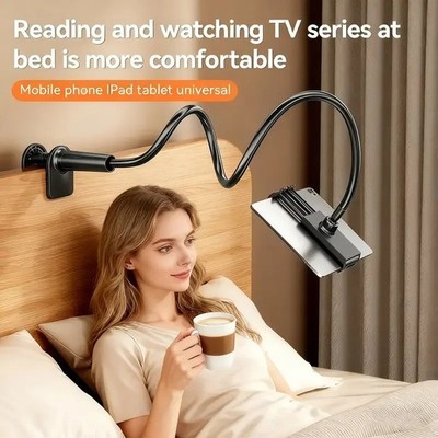 Flexible Lazy Bracket Mobile Phone Stand Holder Car Bed Desk For iPhone Samsung
