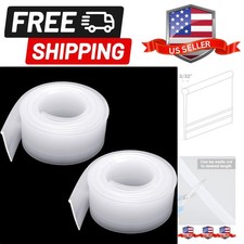 2 Roll Shower Door s,Clear Shower Sweep Door Seal Silicone Replacement Parts ...