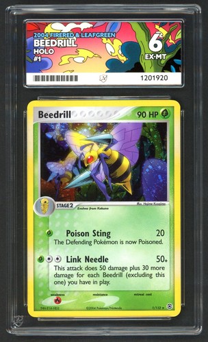 Beedrill graded ACE 6 for sale on eBay