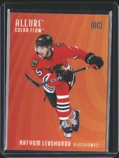 2025-26 Upper Deck Allure #CF-25 Artyom Levshunov Color Flow Red-Orange