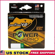 Braided Fishing Line 20Lb 300Yd Super8Slick V2 Durable Abrasion Resistant Fiber