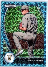 2021 Panini Prizm Draft Picks #PDP110 Luke Murphy Carolina Blue