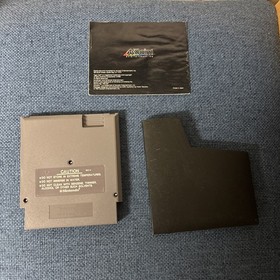 Cartucho de juego Nintendo NES Tiger-Heli probado y funciona con manual