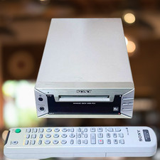 Sony MDS-PC2 MiniDisc Deck MD Recorder Player w/ Remote RM-D36M Tested Japan