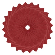 24Pcs 21"x21" Large Solid Color Bandanas Bulk Blank Head Bandannas Dark Red