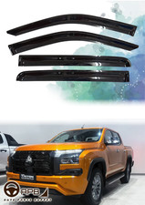 For Mitsubishi Triton L200 Double Cab2024-on Deflector Window Visors Guard Vent
