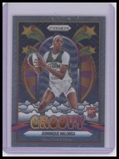 2025 Panini Prizm WNBA #8 Dominique Malonga Groovy