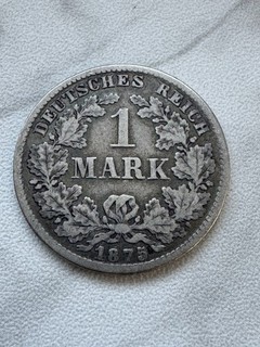 Deutsches Kaiserreich 1 Mark 1875 E Silber