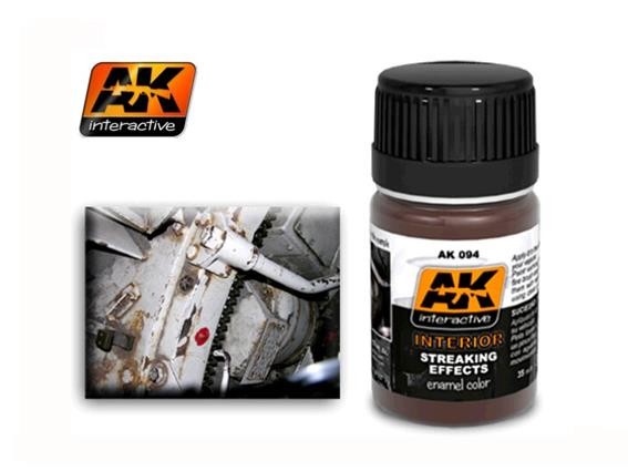 AK Interactive 00094 35ml - Streaking Grime for Interiors