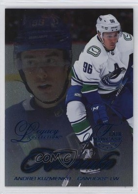 2022 Fleer Ultra Flair Showcase Legacy Collection Andrei Kuzmenko Rookie RC 0nr3