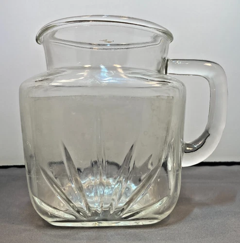 Vintage 1950s era Real GLASS VANISHING MILK PITCHER Large Stage Magic Trick