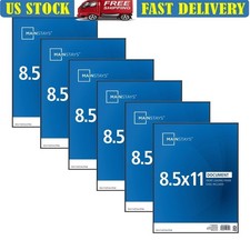 Set of 6 Front Loading Picture Frames Wall Mountable Photos  Art Display New