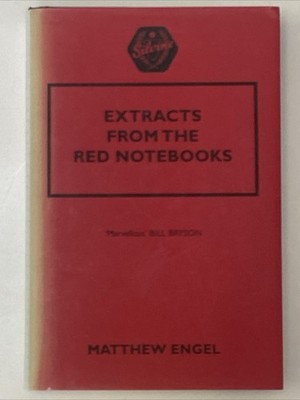(NEW) Extracts From The Red Notebooks by Matthew Engel (Hardcover 2007)