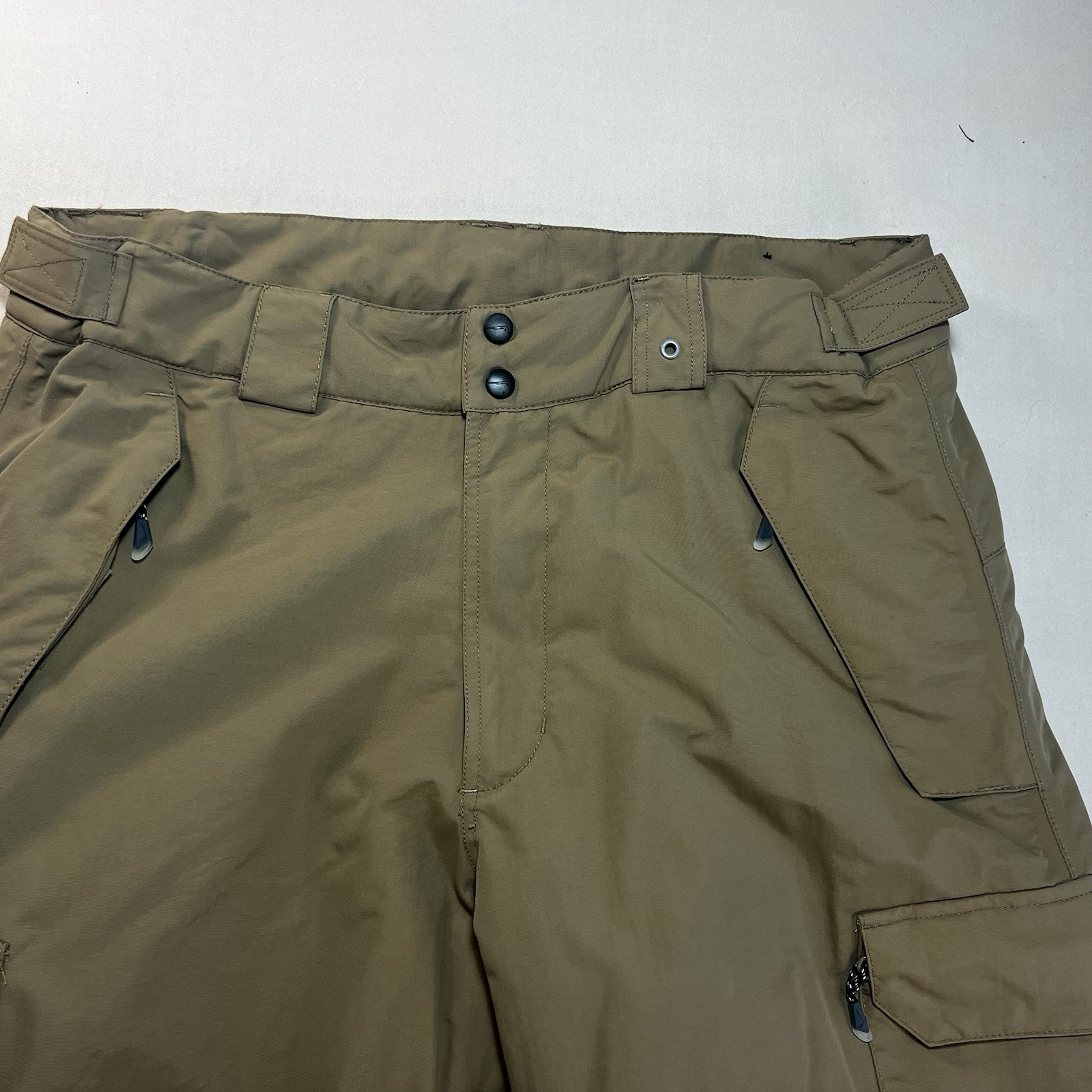 Polar Edge Silver Series Snow Ski Pants Mens XL Beige Windproof Water Resistant