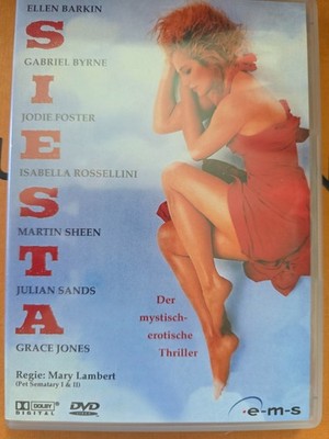 Siesta DVD Ellen Barkin Jodie Foster Mary Lambert FSK 18 e-m-s