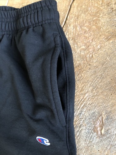 Champion Authentic Athleticwear Black Soft Sweatpants Unisex - Small - Picture 2 of 3