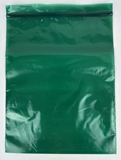 Green 8x10 4-Mil Zip Seal Plastic Bags Zipper Top Lock Reclosable LOT OF 200