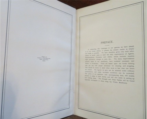 Whitin Machine Works Cotton mills Manufacturing Catalog 1890 trade catalogue - 第 4/11 張圖片