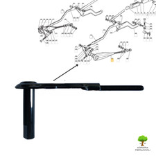 LEVA FULCRO SINISTRO PIATTO TRATTORINO STIGA CASTELGARDEN ALPINA 382318161/0
