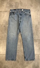 Vintage Y2K Levis 501 XX Button Fly Light Wash Denim Jeans 34x31 20
