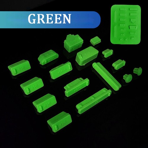 16PCS/Set Laptop Anti-Dust Plug Set USB HDMI Network Port VGA Protective Cover - Picture 19 of 20