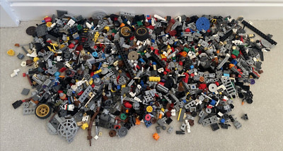 Lego Technic 1,3 Kg Restposten Konvolut meist Kleinteile tolle Sammlung gut.