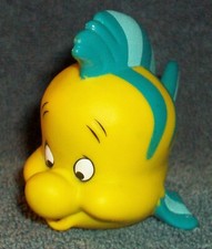 1993 Disney Little Mermaid Flounder Squirt Toy Burger King Kids Club