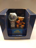Ingersoll men's watch & bear set (model #SETABlue)