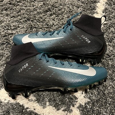 Nike Vapor Untouchable Pro 3 Cleats Eagles Green Black  display picture 3