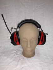 AM/FM Stereo Radio Headset Nascar IndyCar Races Noise Blocking w/ Scanner Input