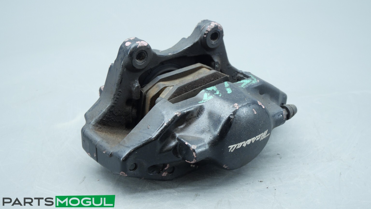 03-08 MASERATI QUATTROPORTE REAR RIGHT PASS SIDE BRAKE CALIPER W/PAD OEM
