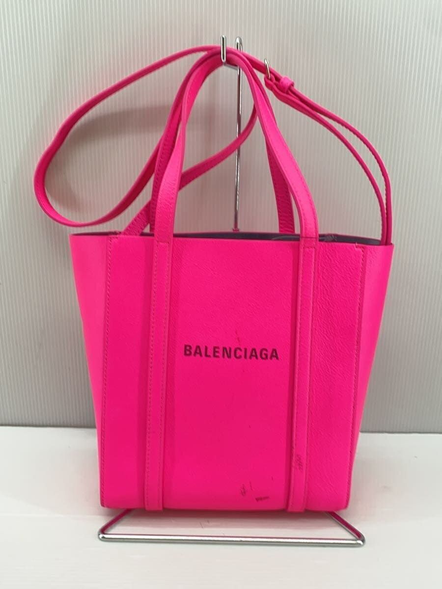 BALENCIAGA tote bag leather Pink 551815 everyday XXS Used | eBay BALENCIAGA tote bag leather Pink 551815 everyday XXS Used | eBay