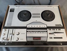 Grundig Tk 147 Hifi Portable Reel-to-reel Tape Player Recorder Vintage Germany