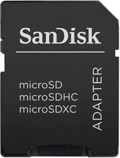 SanDisk Adapter MicroSD to SD Card SDXC SDHC TF Class 4/10 Memory Card Adapter