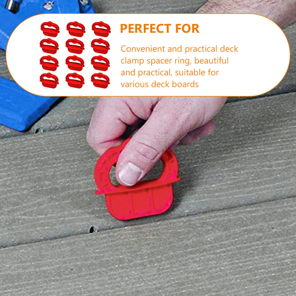 12pcs Deck Board Spacer Tile Spacers Composite Decking Alignment Spacer Rings eBay