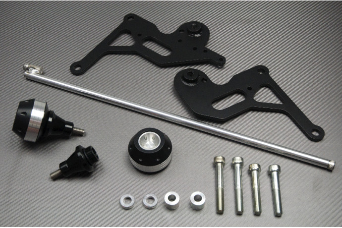 Paire curseurs de cadre Suzuki GSXR 1000 09-11 tampon crash pad moto
