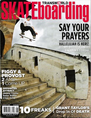 Transworld Skateboarding Magazine / Volume 28 / Issue #8 / August 2010