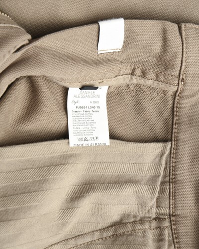 Pantaloni Daniele Alessandrini Jeans Trouser Cotone Uomo Beige PJ5634L3403835 15 - Picture 7 of 11