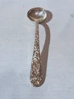 S KIRK & SON Sterling Silver REPOUSSE Master Salt Spoon – 1924 by Kirk Stieff