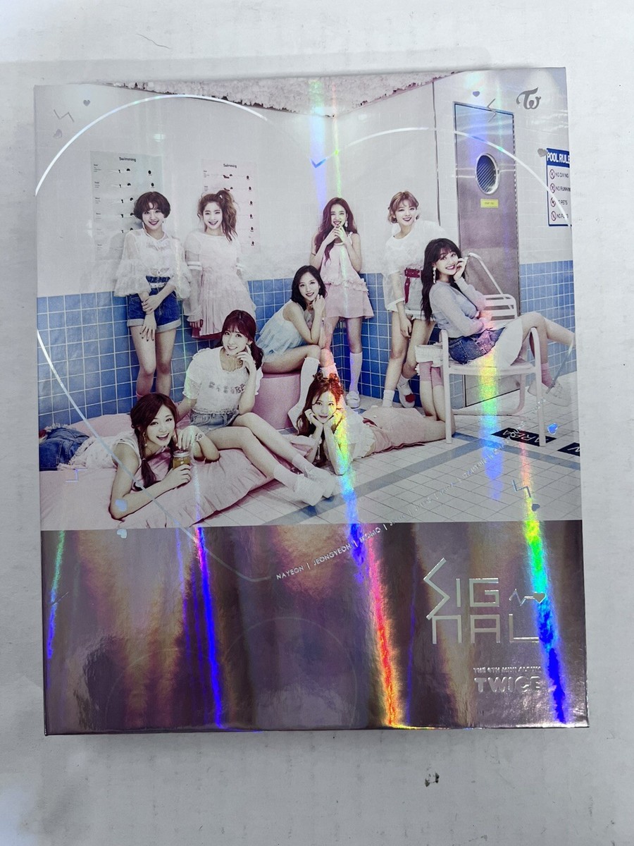 TWICE SIGNAL 4th Mini Album B Ver. K-POP CD + PHOTOCARD US Seller