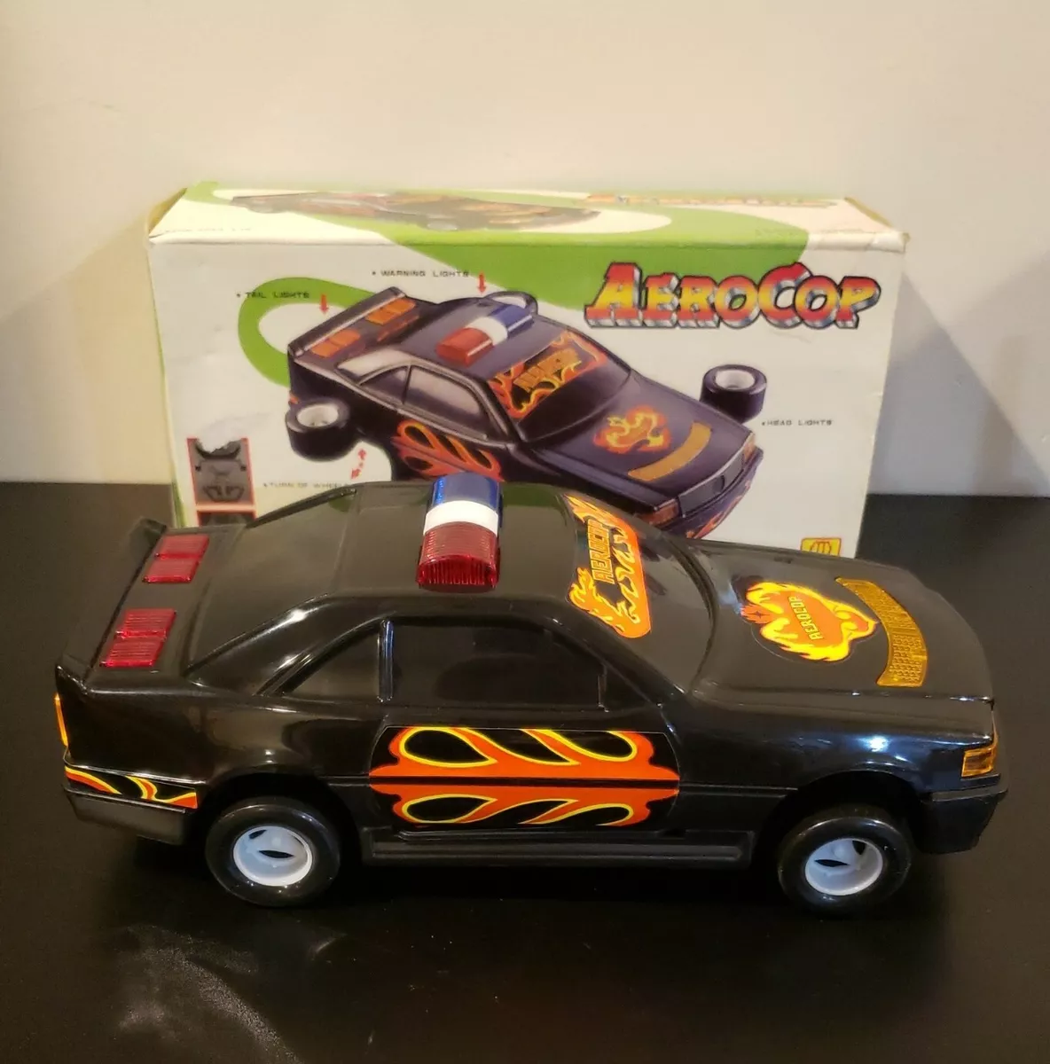 Vintage battery operated sales toy cars